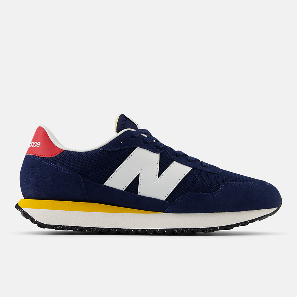 New Balance 237 Shoes NB Navy with White and Team Red